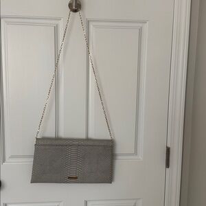 Urban Expressions Gray Snakeskin Bag